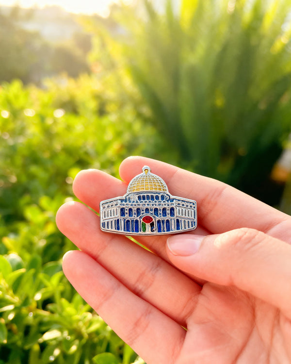 Dome of the Rock Enamel Pin