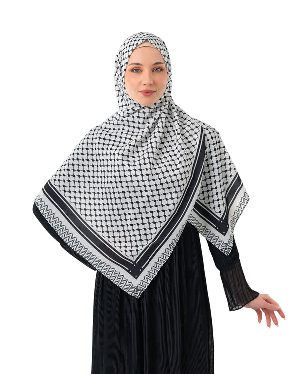Keffiyeh hijab modal