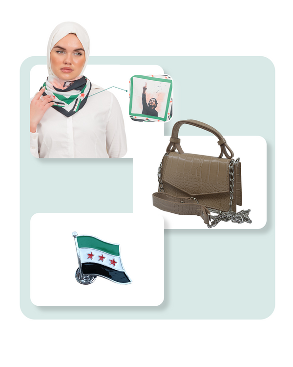 3-Piece Handbag And Syrian Accessories Set Se100001