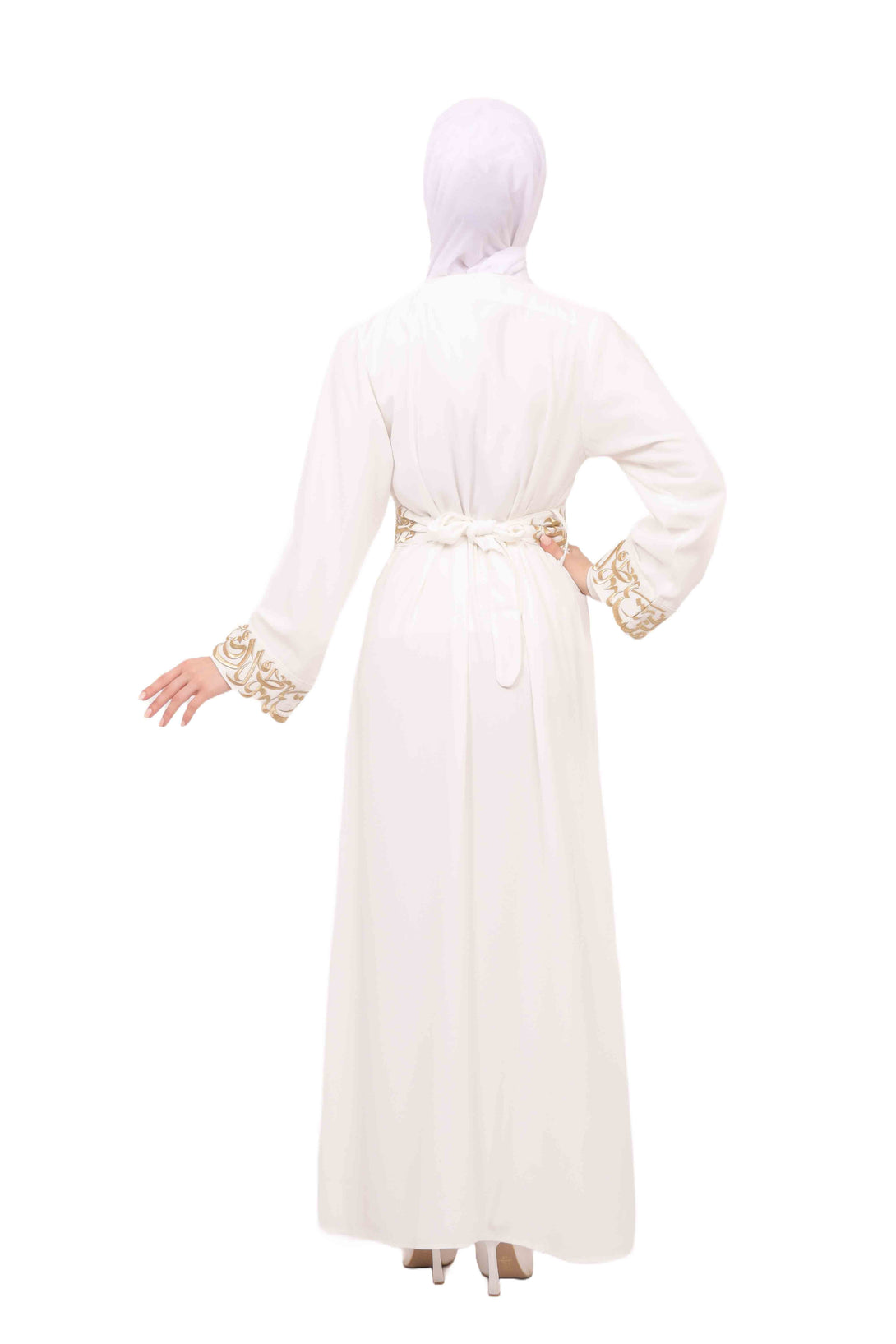 Zaytoon Gift Abaya Zaytoon® Palestinian Jordanian Tatreez Thobe Embroidered Arabic Abaya Eid Dress