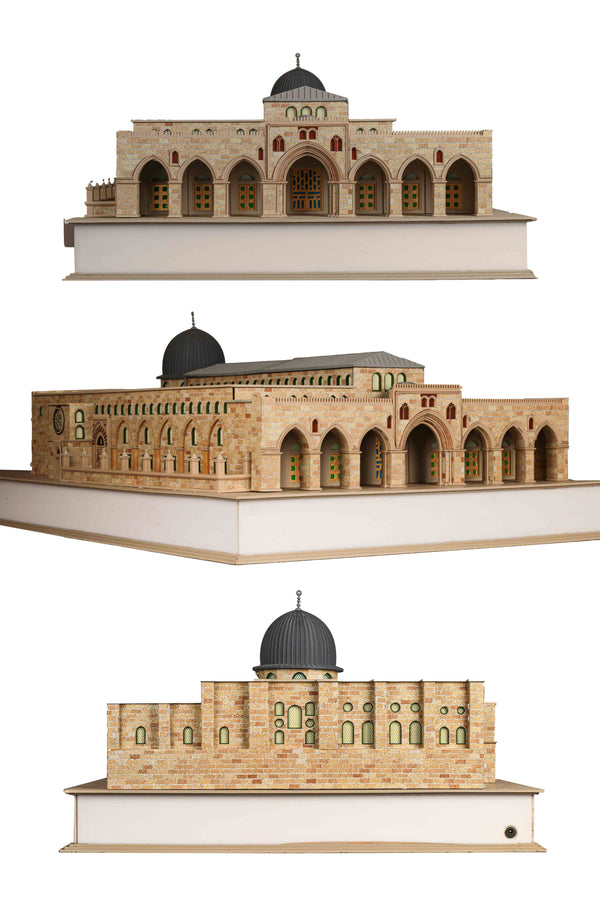 Zaytoon Gift Decorative Object Figurine A realistic miniature model of the Qibli Mosque with all its details