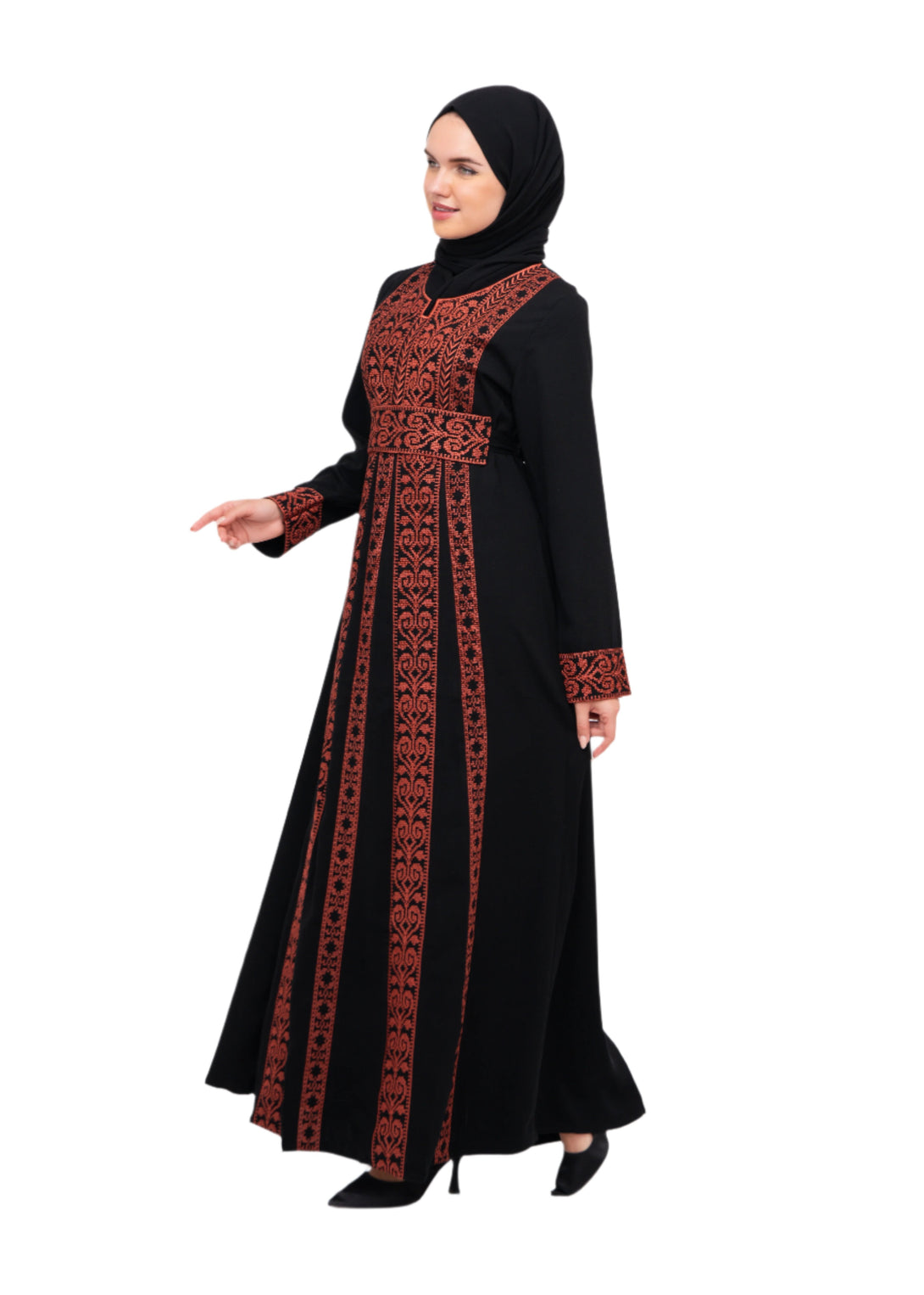 Zaytoon Gift Dress Zaytoon® Palestine Special Heart Embroidered Traditional Women’s Dress