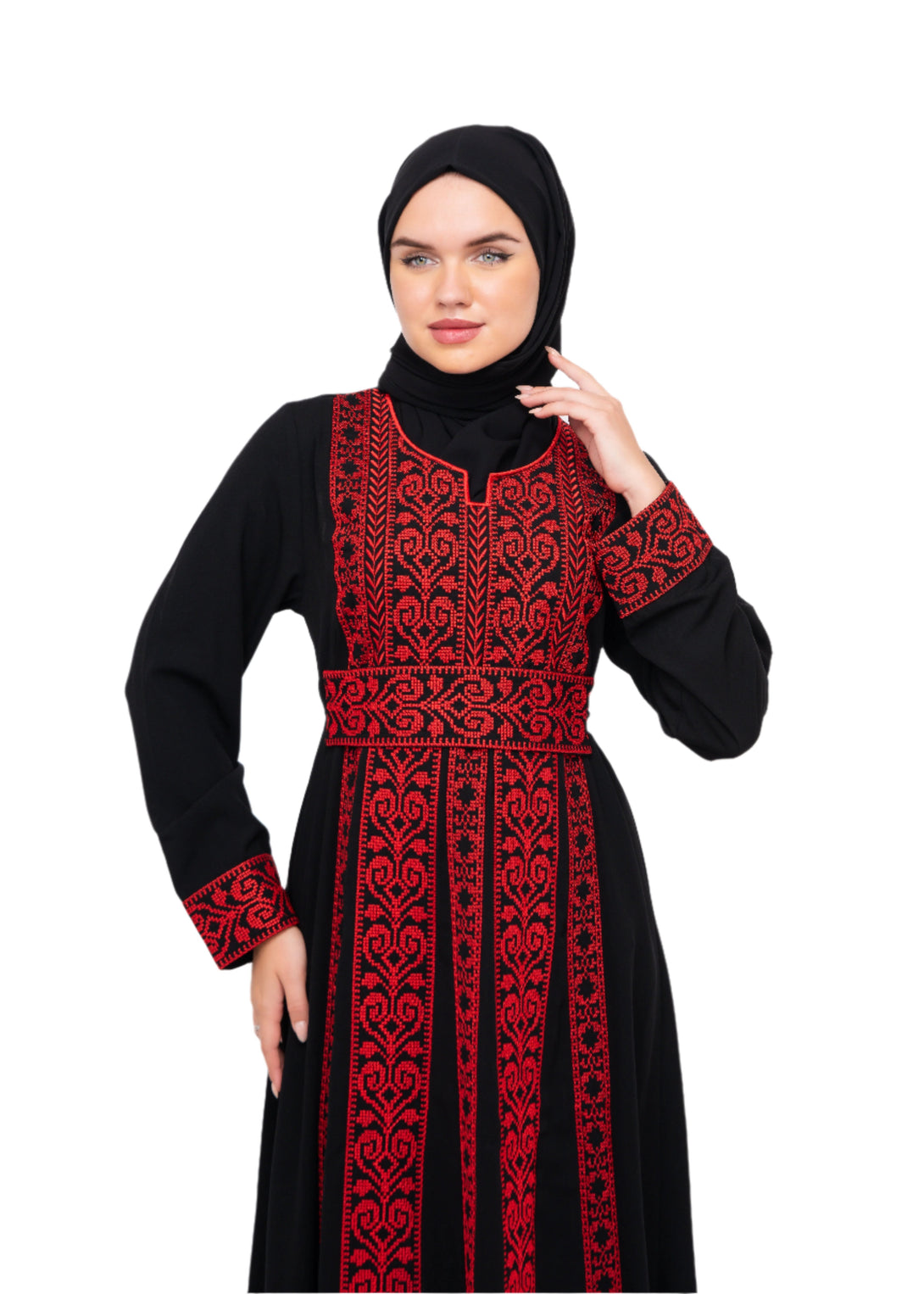 Zaytoon Gift Dress Zaytoon® Palestine Special Heart Embroidered Traditional Women’s Dress