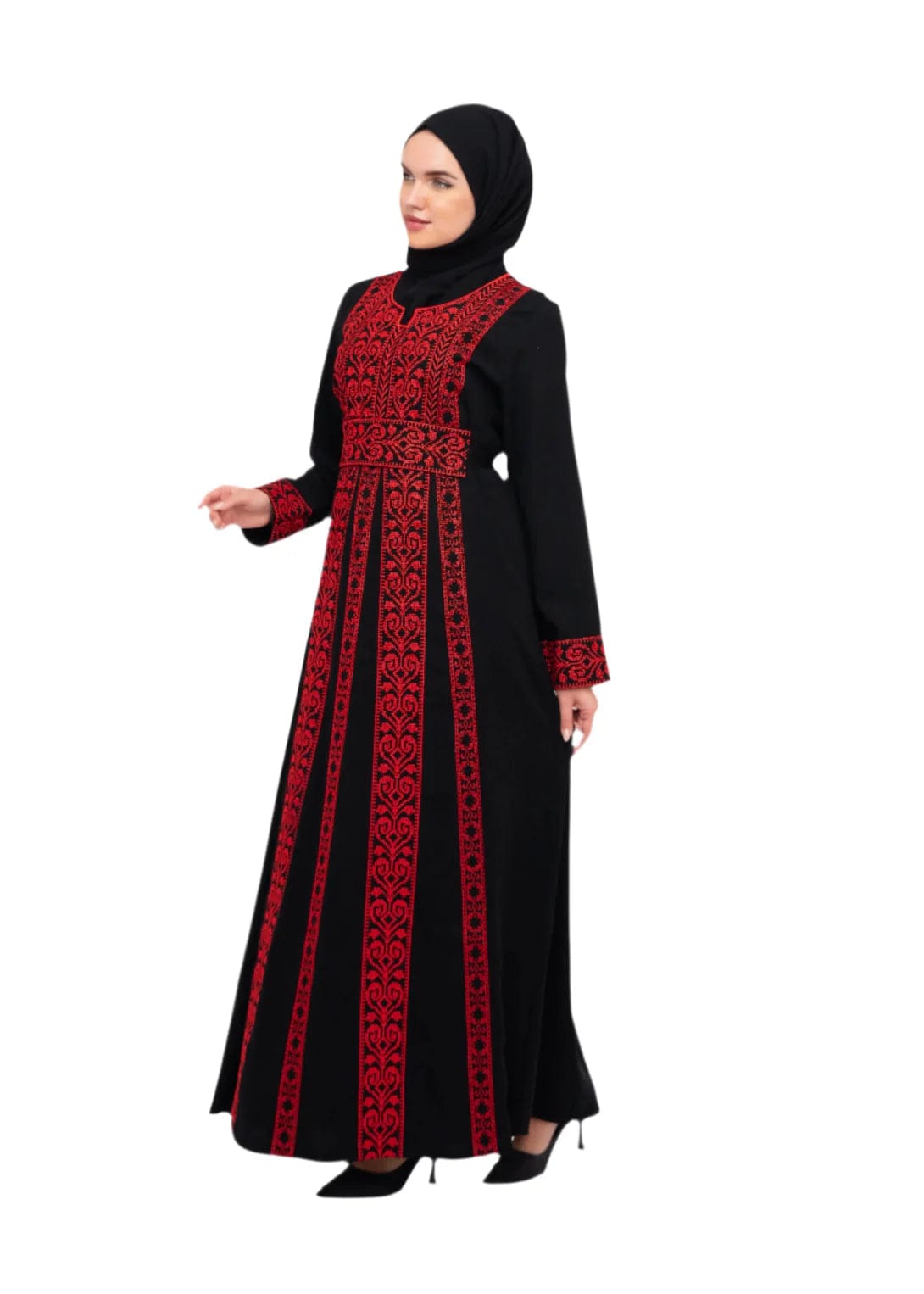 Zaytoon Gift Dress Zaytoon® Palestine Special Heart Embroidered Traditional Women’s Dress