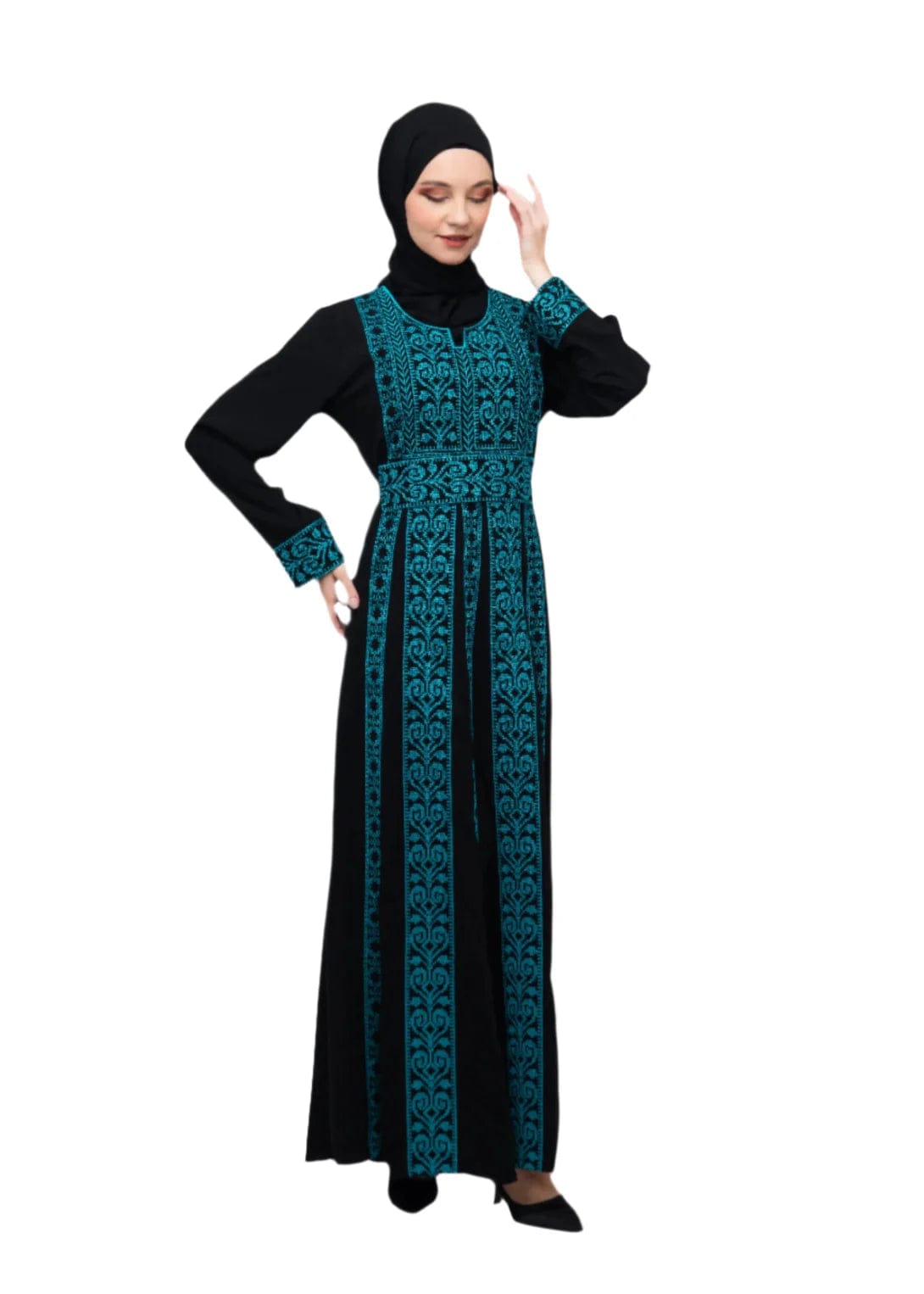 Zaytoon Gift Dress Zaytoon® Palestine Special Heart Embroidered Traditional Women’s Dress