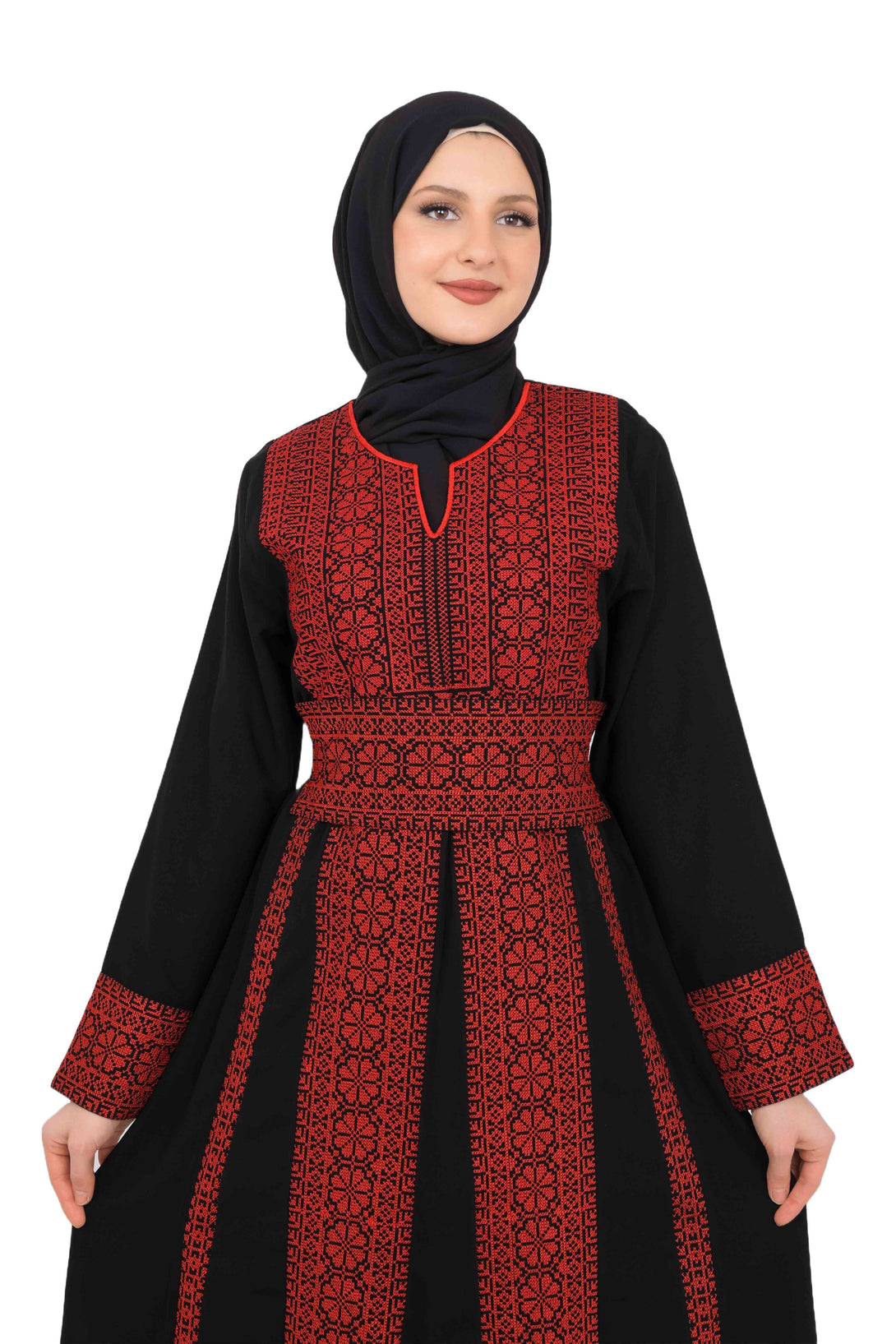 Zaytoon Gift Dress Zaytoon® Women’s Thobe Dress with Traditional Palestinian Embroidery