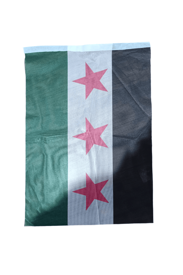 Zaytoon Gift Flags New Syrian Freedom Flag Transparent Fabric 128*82 Cm F00005