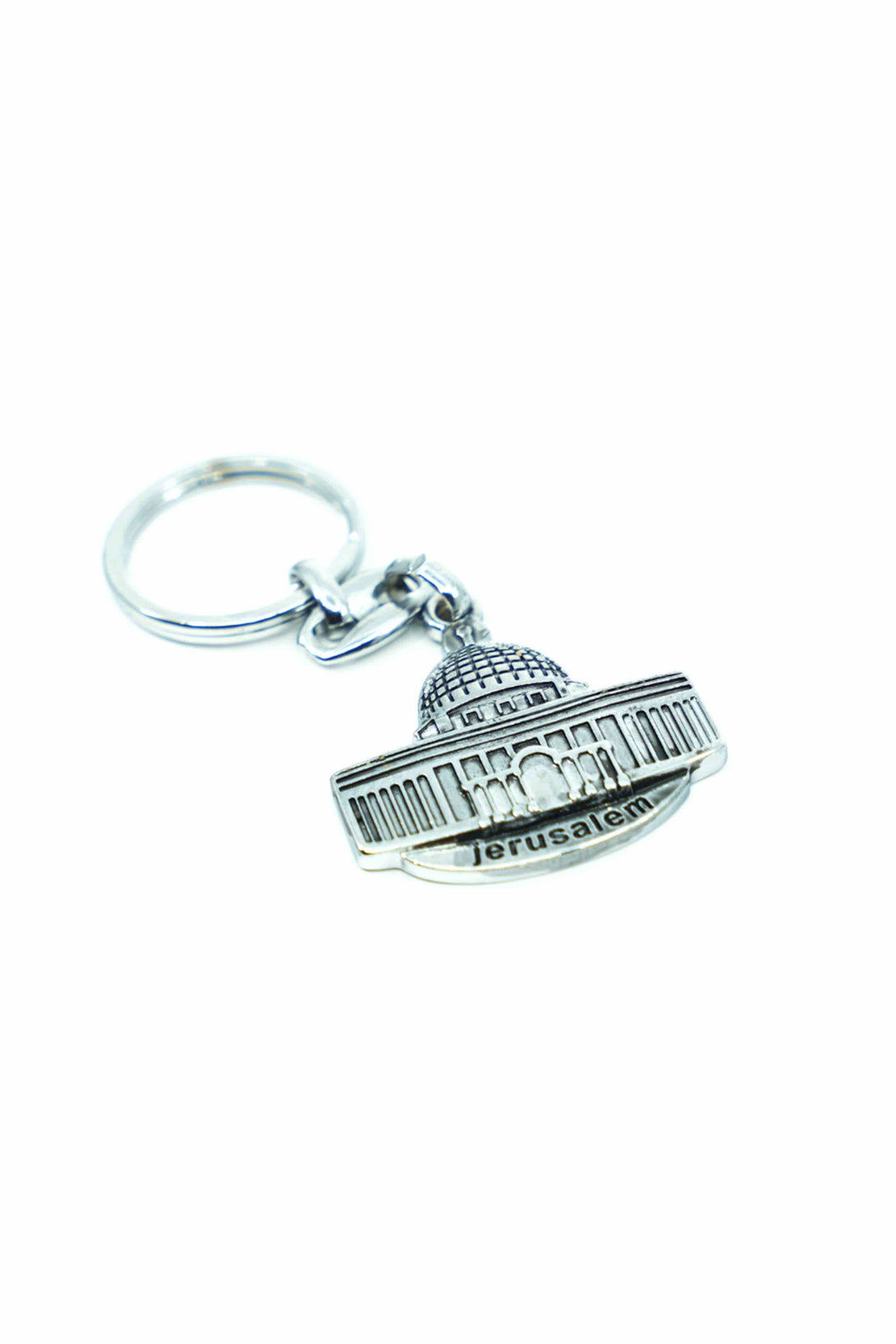 Zaytoon Gift Key chain Palestine Silver Dome Of The Rock Keychain