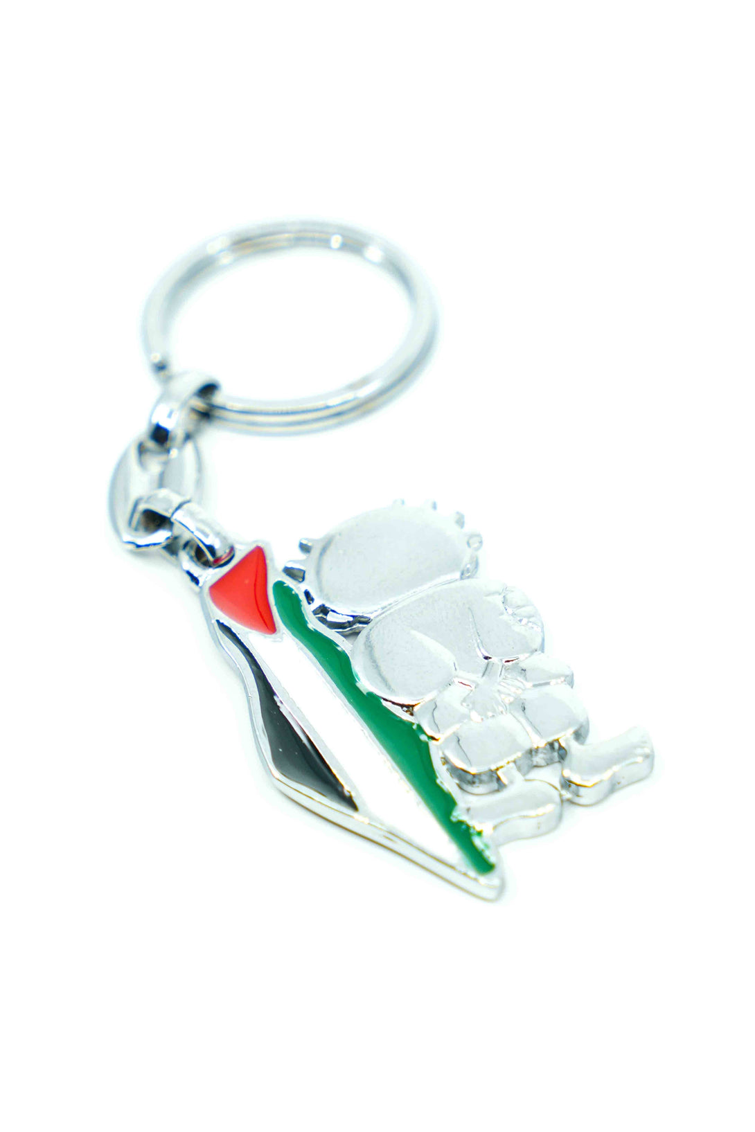 Zaytoon Gift Key chain Unisex Souvenir Palestine Map Flag Metal Handala