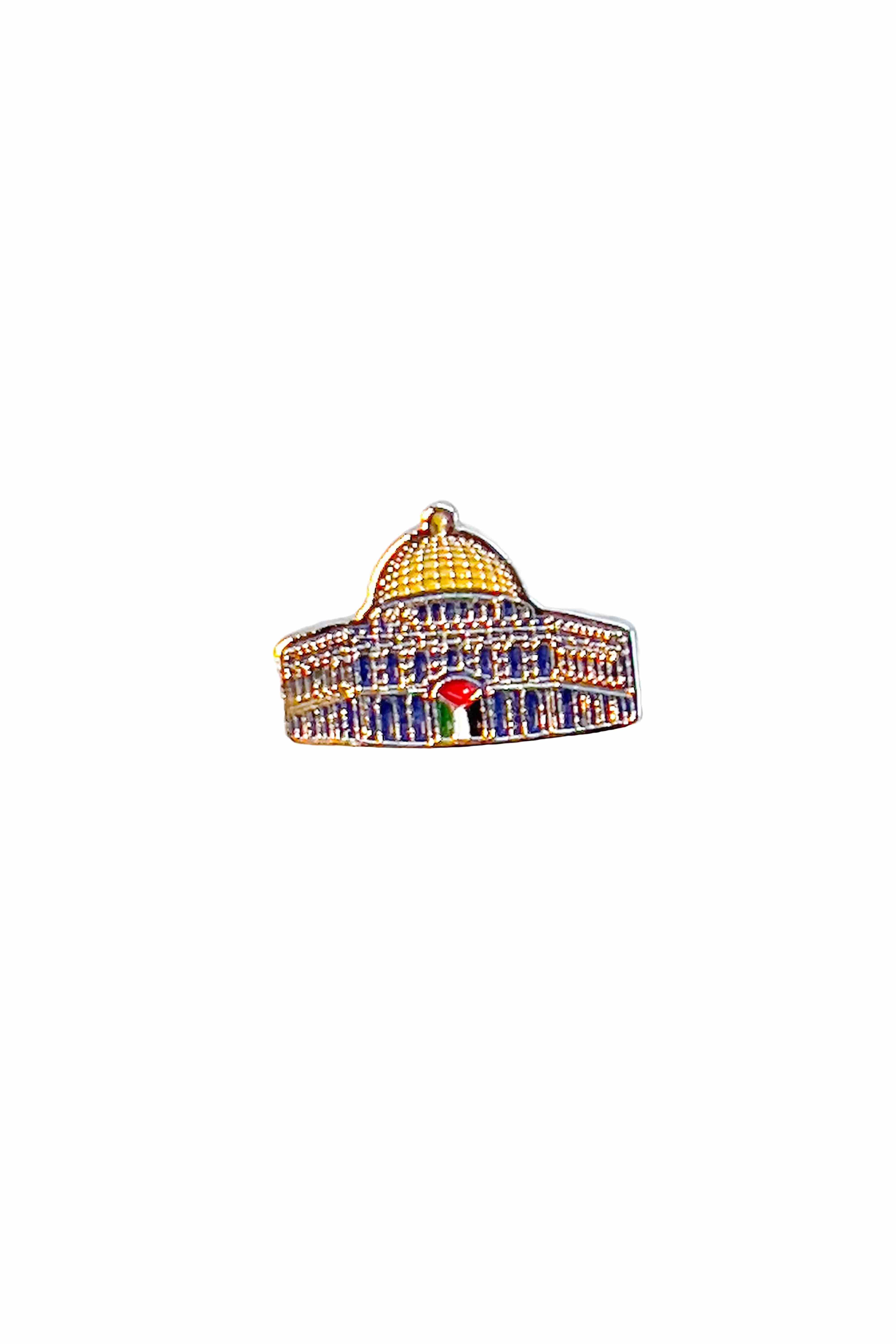 Dome Of The Rock Enamel Pin Zaytoon Gift Dome Of The Rock Enamel Pin Zaytoon Gift