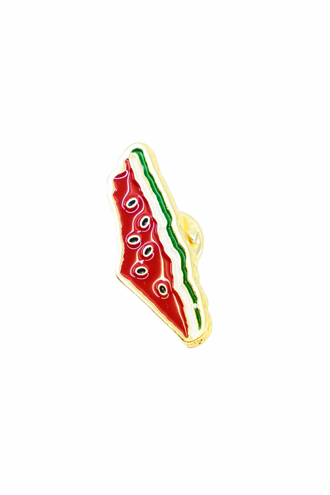 Zaytoon Gift rosette Free Palestine Watermelon Map Enamel Pin