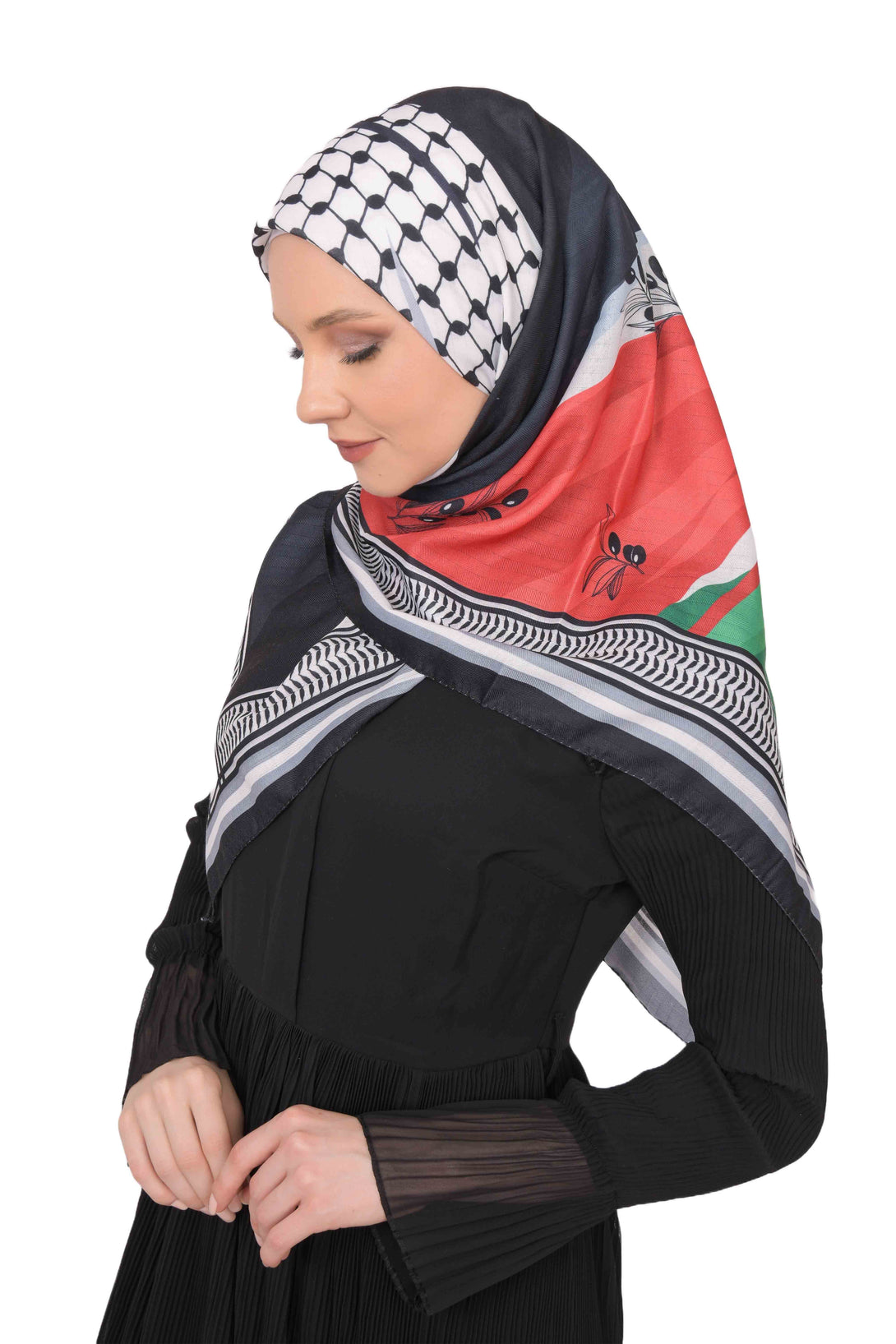 Zaytoon Gift Scarf Palestine Keffiyeh scarf women