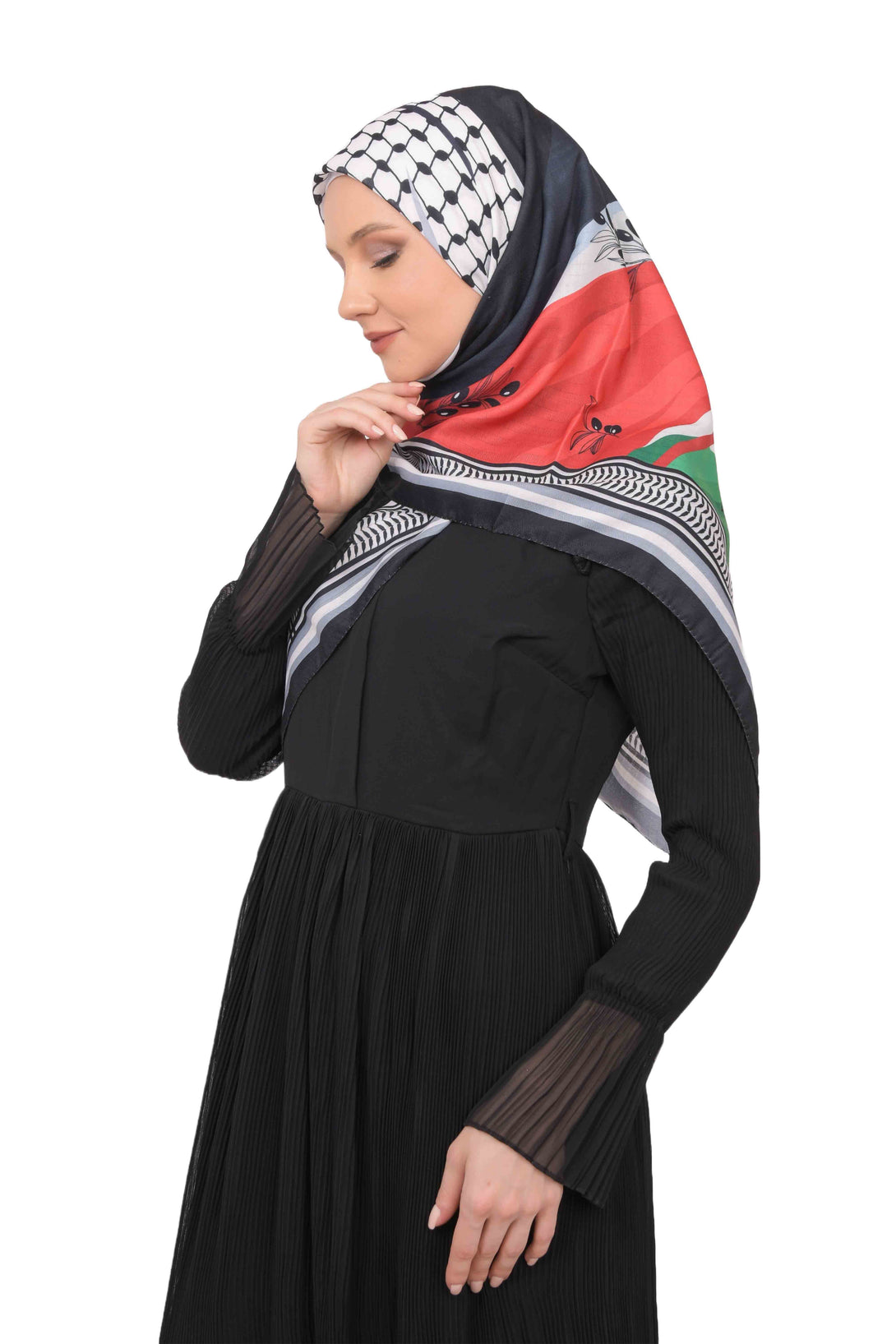 Zaytoon Gift Scarf Palestine Keffiyeh scarf women