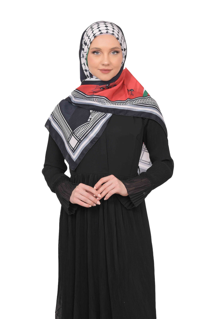 Zaytoon Gift Scarf Palestine Keffiyeh scarf women