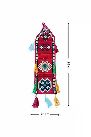 Zaytoon® 23*82 Palestinian Traditional Embroidered Wall Decor Hanger