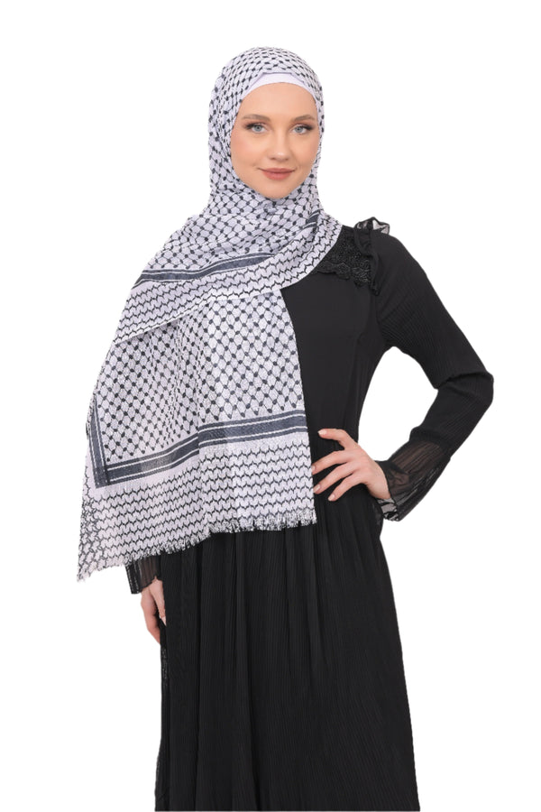 Zaytoon Gift Shawl Keffiyeh hijab modal