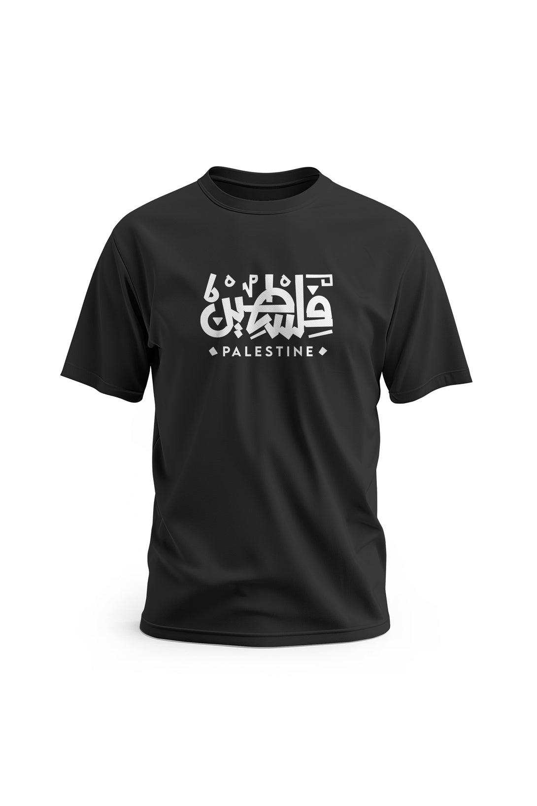 Zaytoon Gift T-shirt Black / S Palestine English Arabic Text T-Shirt