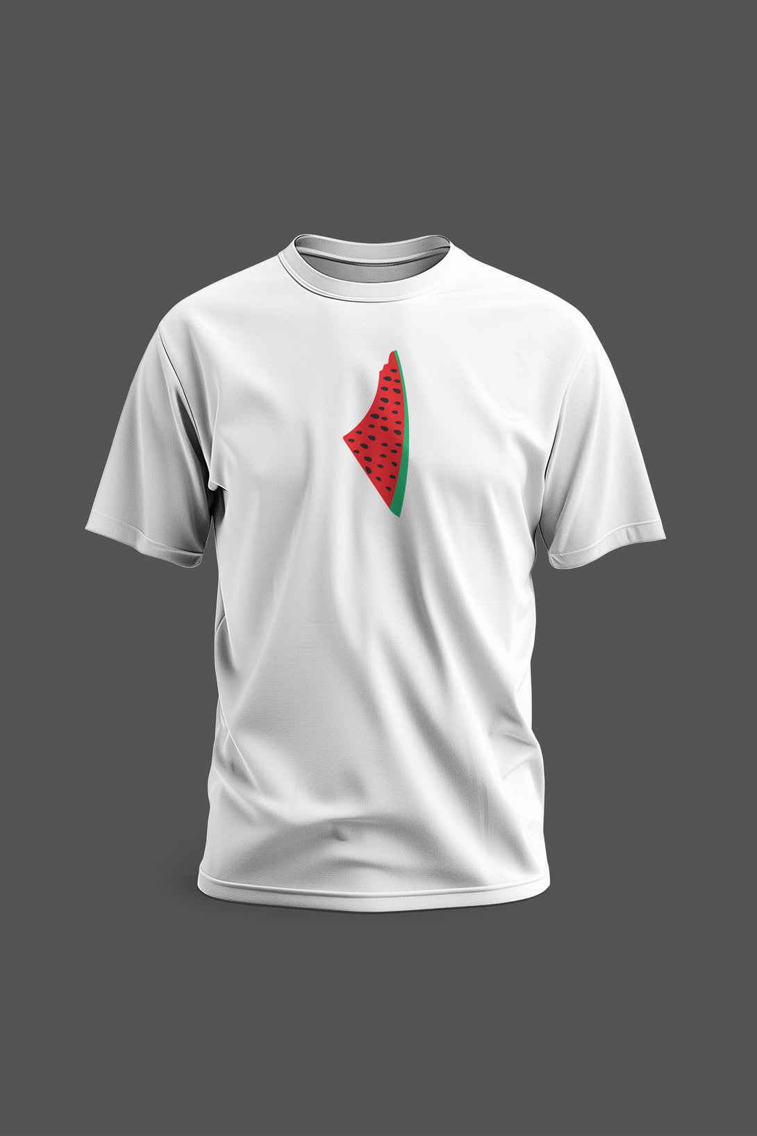 Zaytoon Gift T-shirt White / S Watermelon Map Palestine T-Shirt