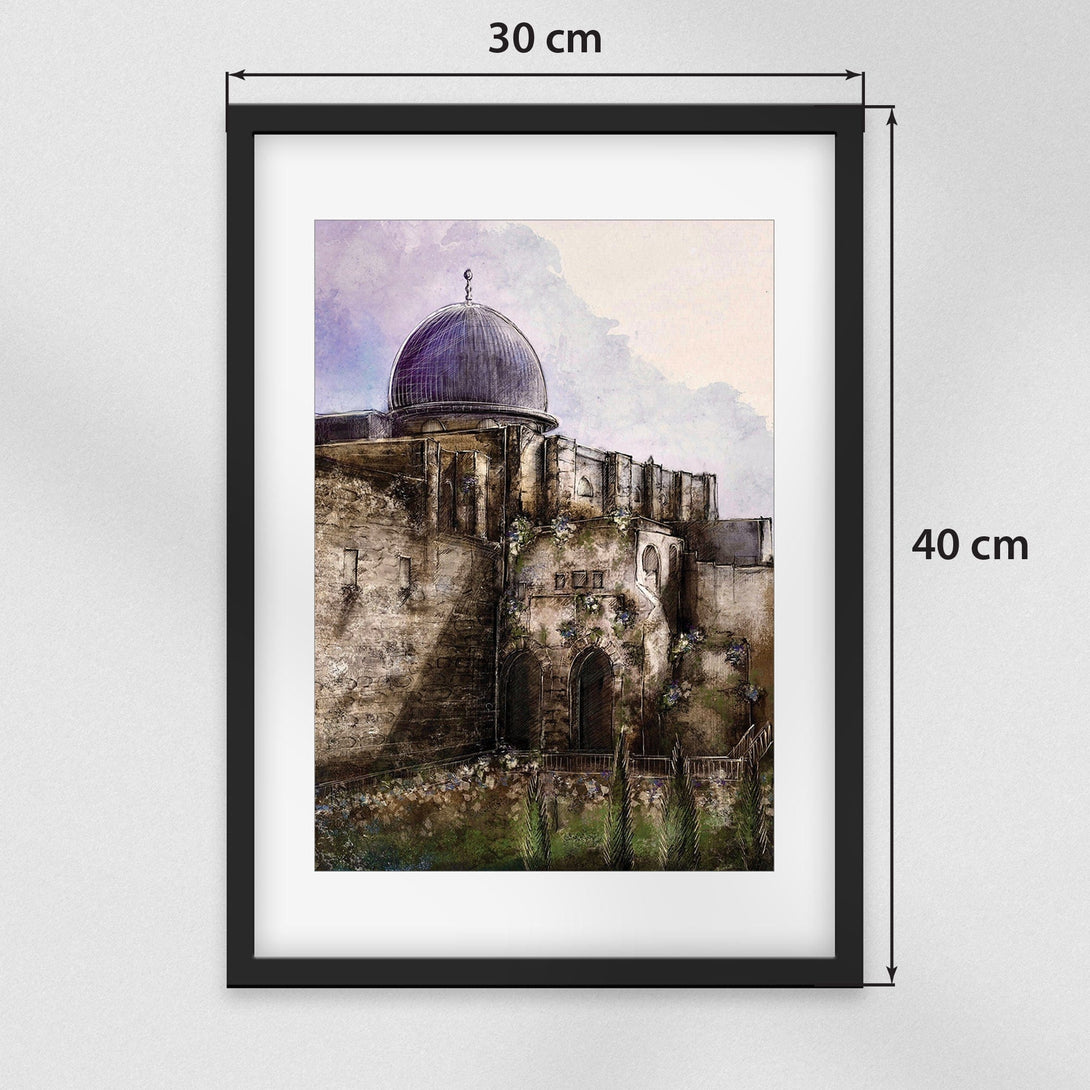 Zaytoon Gift Wall Decorations Al-Aqsa Qibli Mosque Wall Art